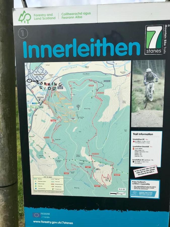 The Morningside Apartment Charming Stylish Apartment In The Centre Of Innerleithen Exteriör bild